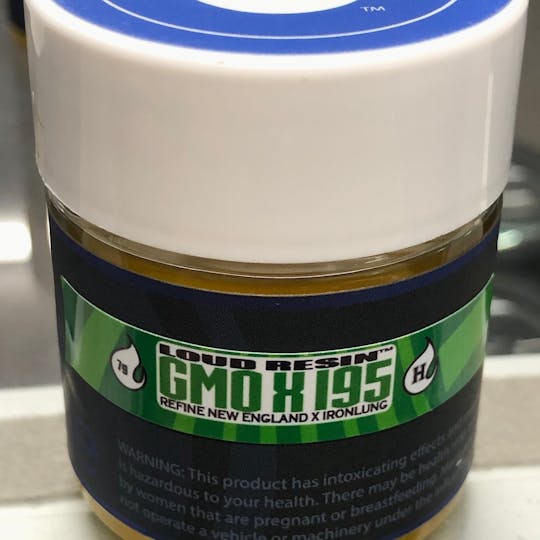 Refine New England (Medical) - GMO x I-95 Loud Resin 7 Gram Jar - 1