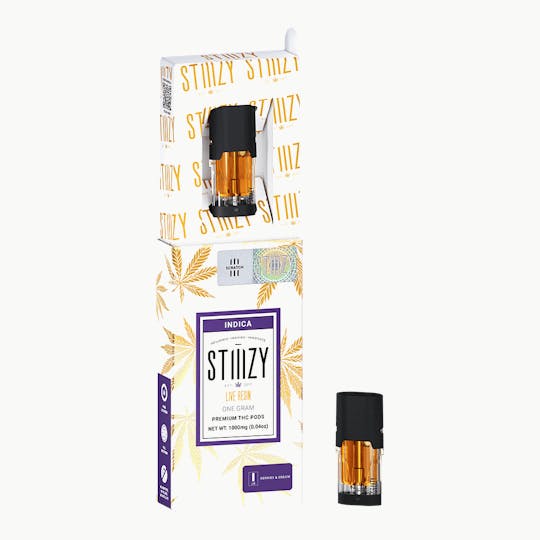 STIIIZY - Vape Cartridge - BERRIES & CREAM 1G Live Resin Pod - STIIIZY - 1