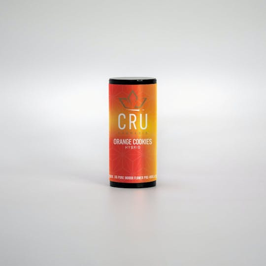 CRU Cannabis - Orange Cookies (0.5G Pre-Roll 6 pack) - 1