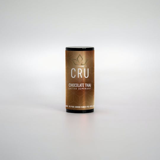 CRU Cannabis - Chocolate Thai (0.5G Pre-Roll 6 pack) - 1