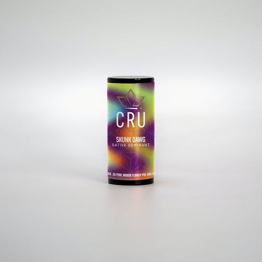 CRU Cannabis - Skunk Dawg (0.5G Pre-Roll 6 pack) - 1
