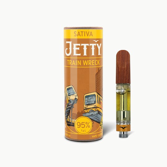 Jetty Extracts - Jetty Cartridge High THC 1g Trainwreck - 1