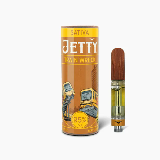 Jetty Extracts - Jetty Extracts | Trainwreck | Distillate Cartridge | 1g - 1