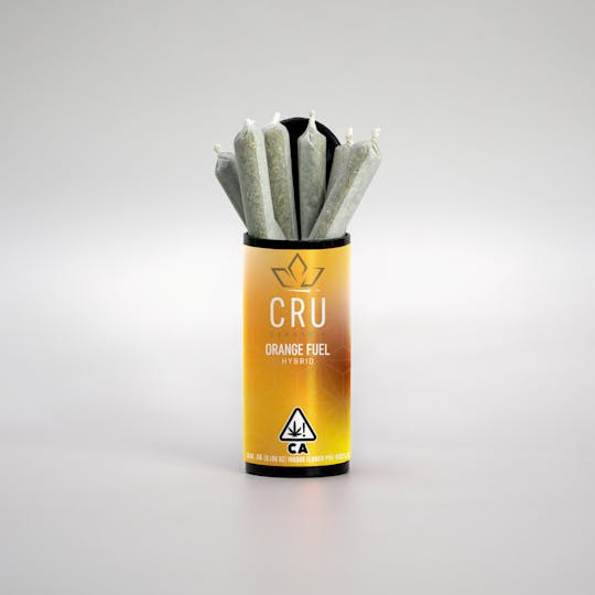 CRU Cannabis - Orange Fuel (0.5G Pre-Roll 6 pack) - 1
