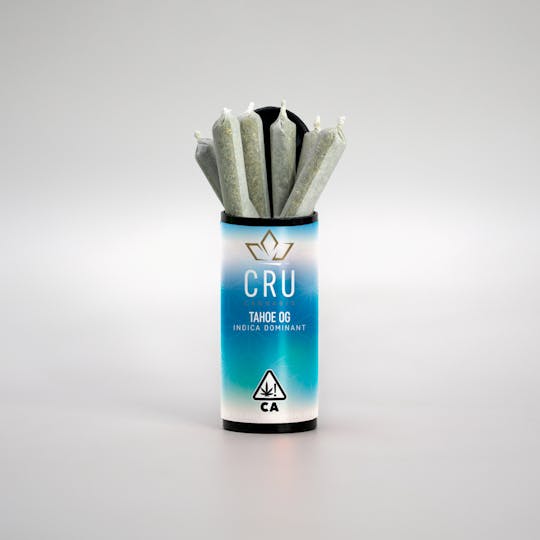 CRU Cannabis - Tahoe OG (0.5G Pre-Roll 6 pack) - 1