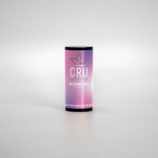 CRU Cannabis - Wedding Cake (0.5G Pre-Roll 6 pack) - 1
