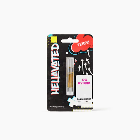 Hellavated - OG Hybrid Terpz Cartridge 1g - 1