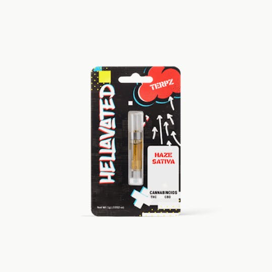 Hellavated - Haze Sativa Terpz Cartridge 1g - 1