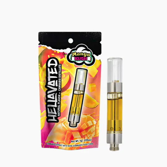 Hellavated - Mango Kush Profilez Cartridge 1g - 1