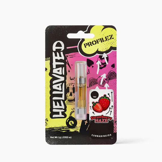 Hellavated - Strawberry Haze Profilez Cartridge 1g - 1