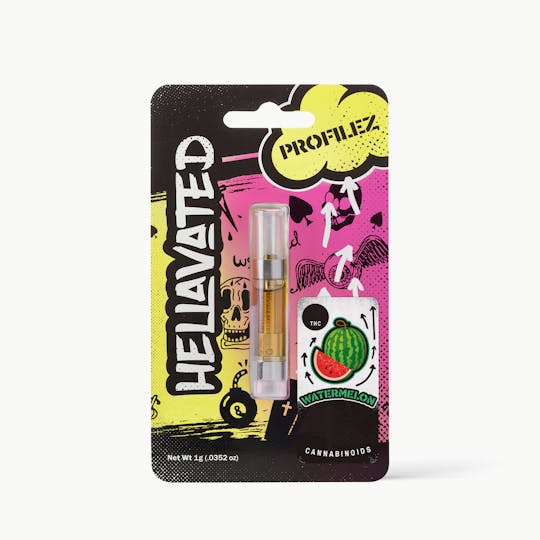 Hellavated - Watermelon Profilez Cartridge 1g - 1