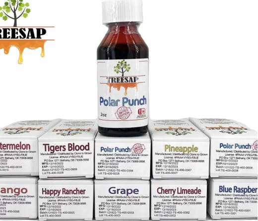 Treesap - OK - Cherry Limeade Syrup | Mix-ins | 400mg | 2 fl oz - 1