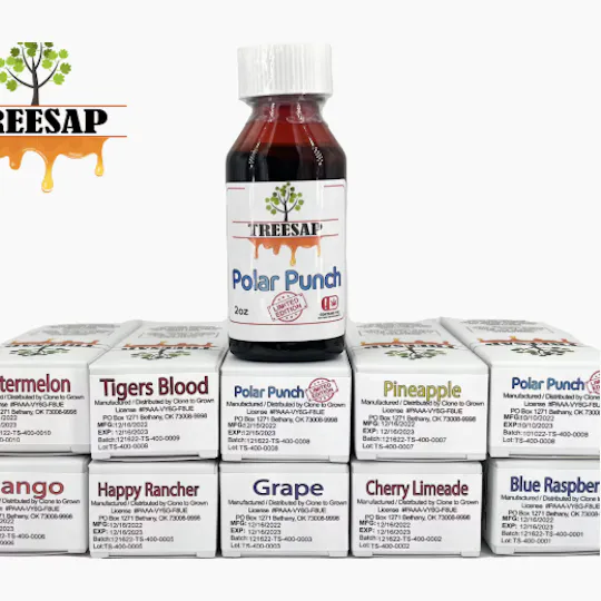 Treesap - OK - Green Apple Syrup | Mix-ins | 400mg | 2 fl oz - 1