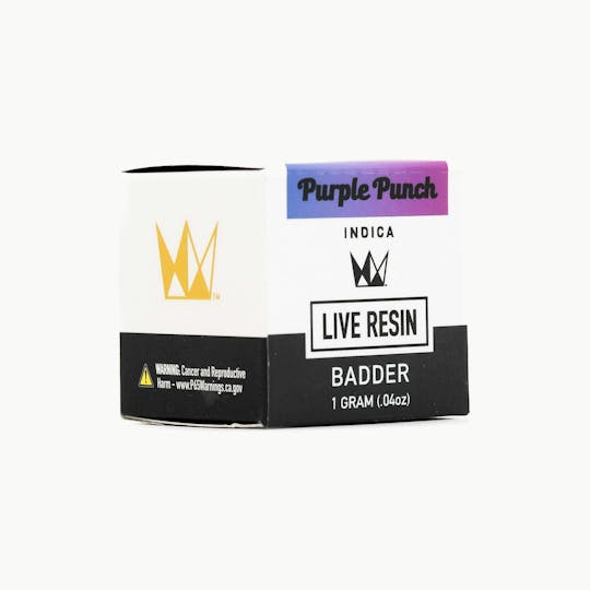 West Coast Cure - Purple Punch Live Resin Badder - 1