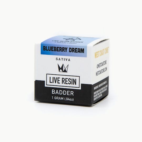 West Coast Cure - Blueberry Dream Live Resin Badder - 1