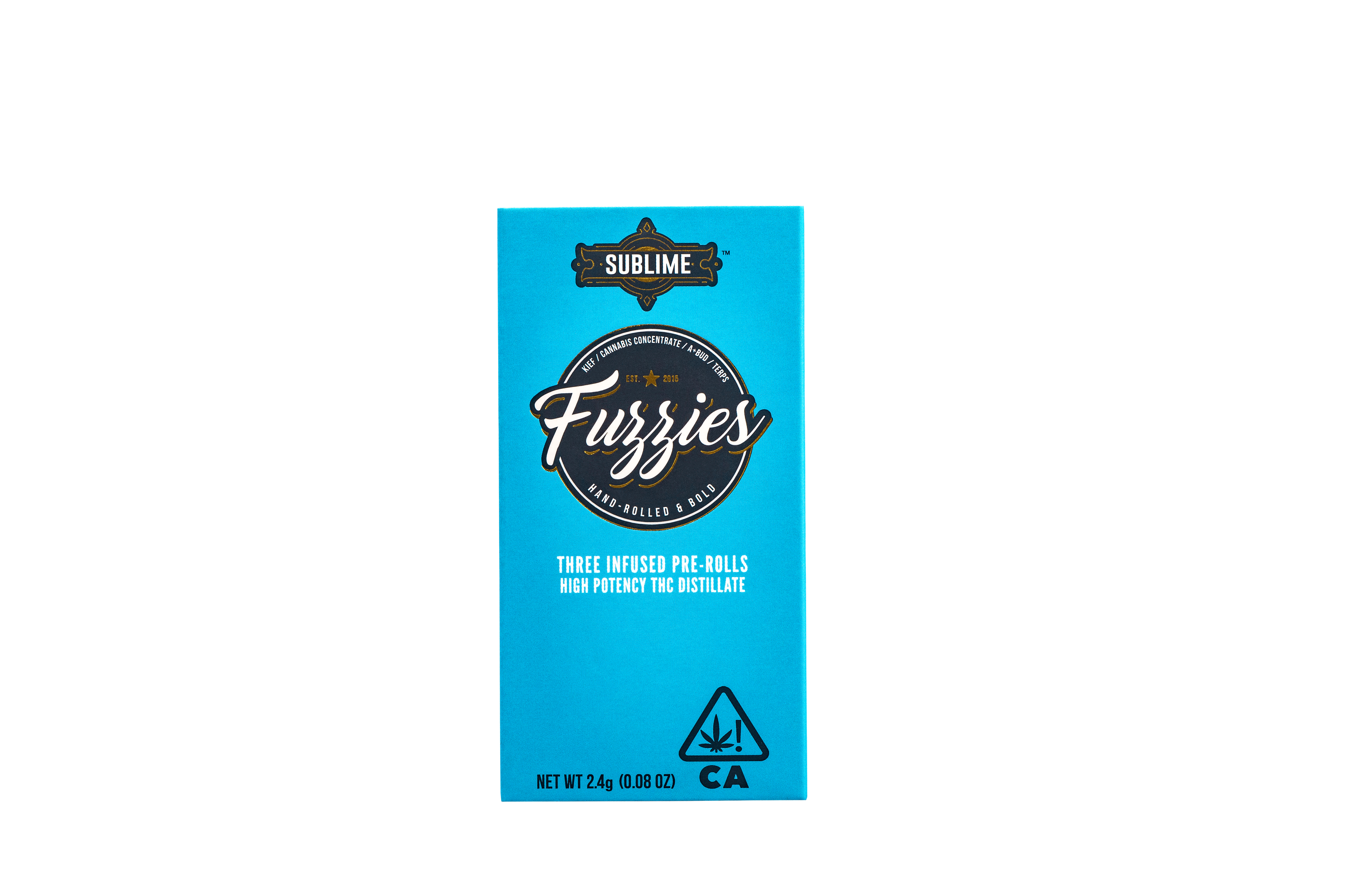 Sublime - Mini Fuzzies - 2.4g (3 Pack) (Blue Dream CBD Enriched) - 1