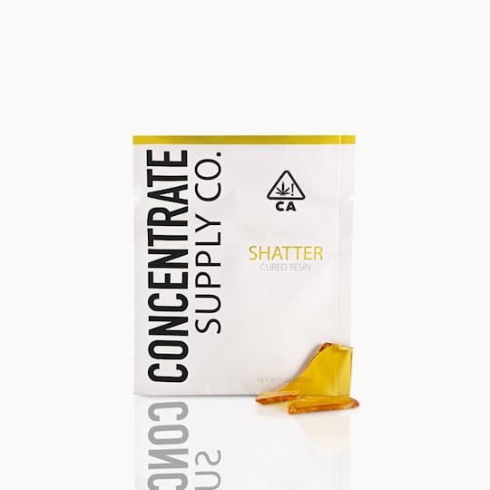 Concentrate Supply Co. CSC - CSC Shatter, Cured Resin - 1
