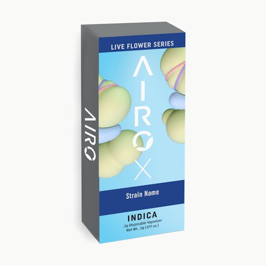 Airo Brands - AiroX - Live Flower Series - Indica - .3g - 1