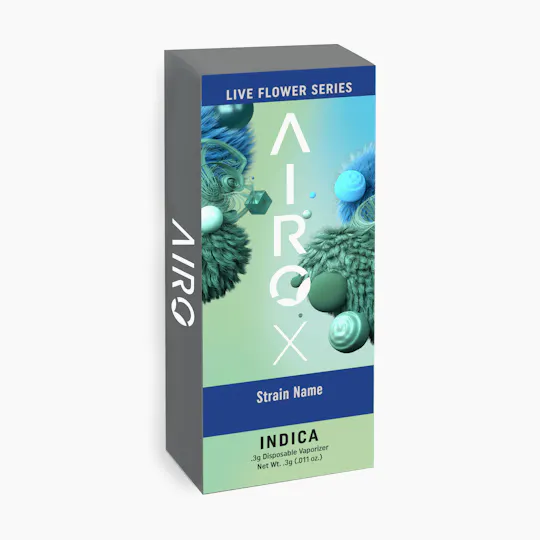 Airo Brands - AiroX - Live Flower Series - Indica - .3g - 1