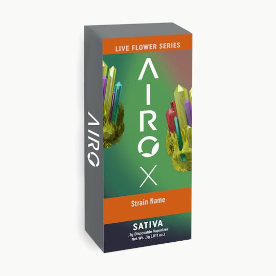 Airo Brands - AiroX - Live Flower Series - Sativa - .3g - 1