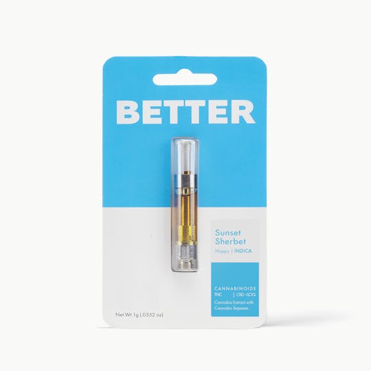 Better - Sunset Sherbet Cartridge 1g - 1