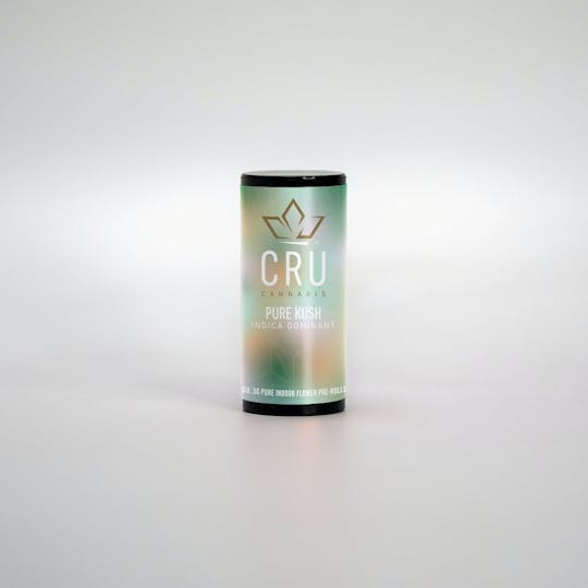 CRU Cannabis - Pure Kush (0.5G Pre-Roll 6 pack) - 1