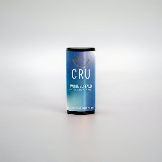 CRU Cannabis - White Buffalo (0.5G Pre-Roll 6 pack) - 1
