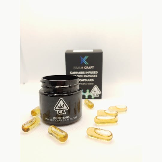 Realm Craft Cannabis - Realm CBD Capsules - 1