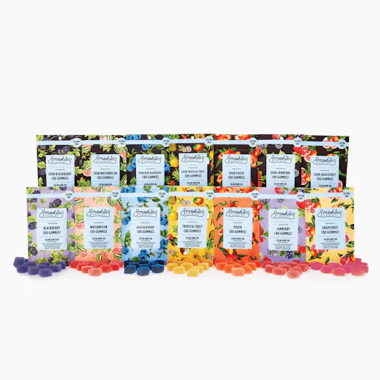 Smokiez Edibles - Watermelon CBD:THC 3:1 Fruit Chews | 100mg | 10ct | 10mg/ea - 1