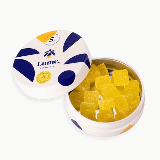 Lume Cannabis Co. - Unwind - Citrus Gummies 20X5mg - 1