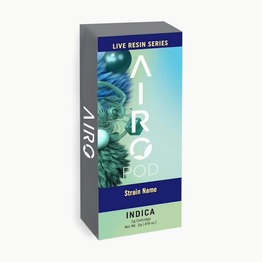 Airo Brands - AiroPod - Live Resin - Indica - 1g - 1