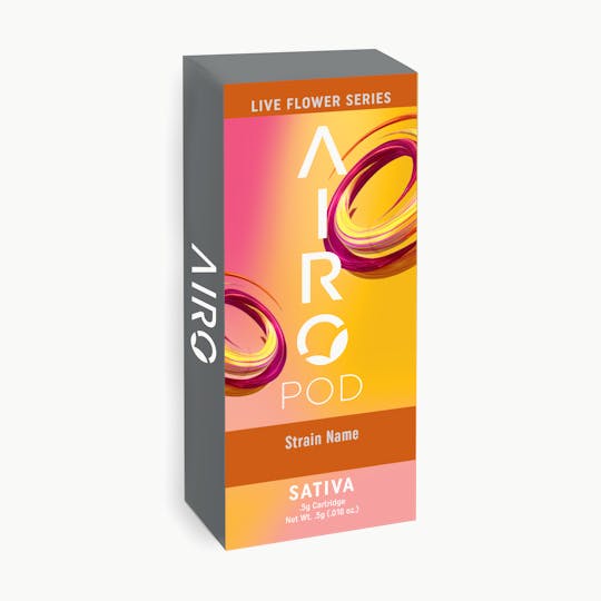 Airo Brands - AiroPod - Live Flower Series - Sativa - 1g - 1