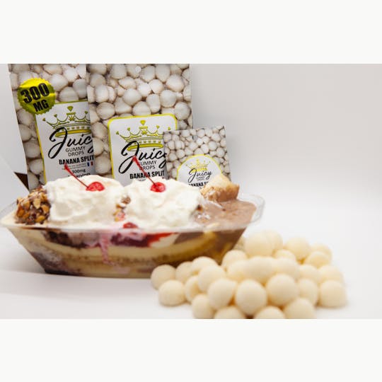 Juicy Gummy Drops - Banana Split - 300mg - 1