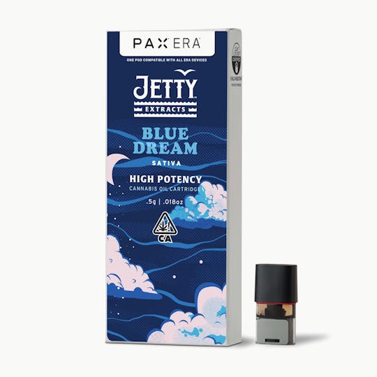 Jetty Extracts - Blue Dream High THC PAX Era Pod .5g - 1