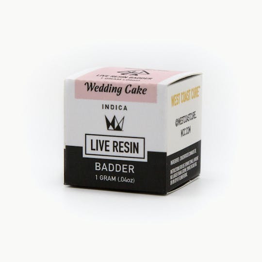 West Coast Cure - Wedding Cake Live Resin Badder - 1