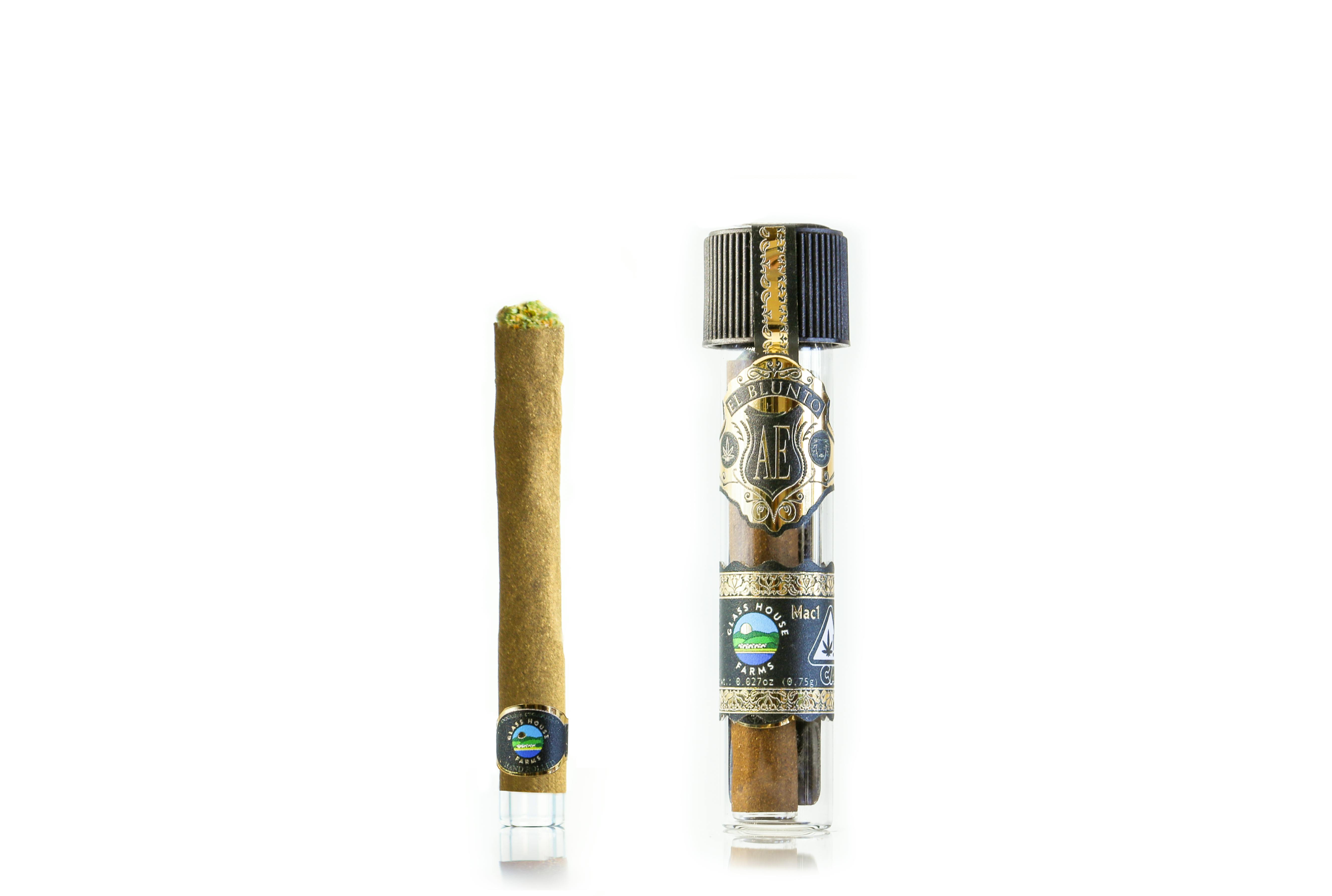 El Blunto by Albert Einstone's - El Bluntito x GHF - Mac1 - .75G Cigarillo [Mini Blunt] - 1