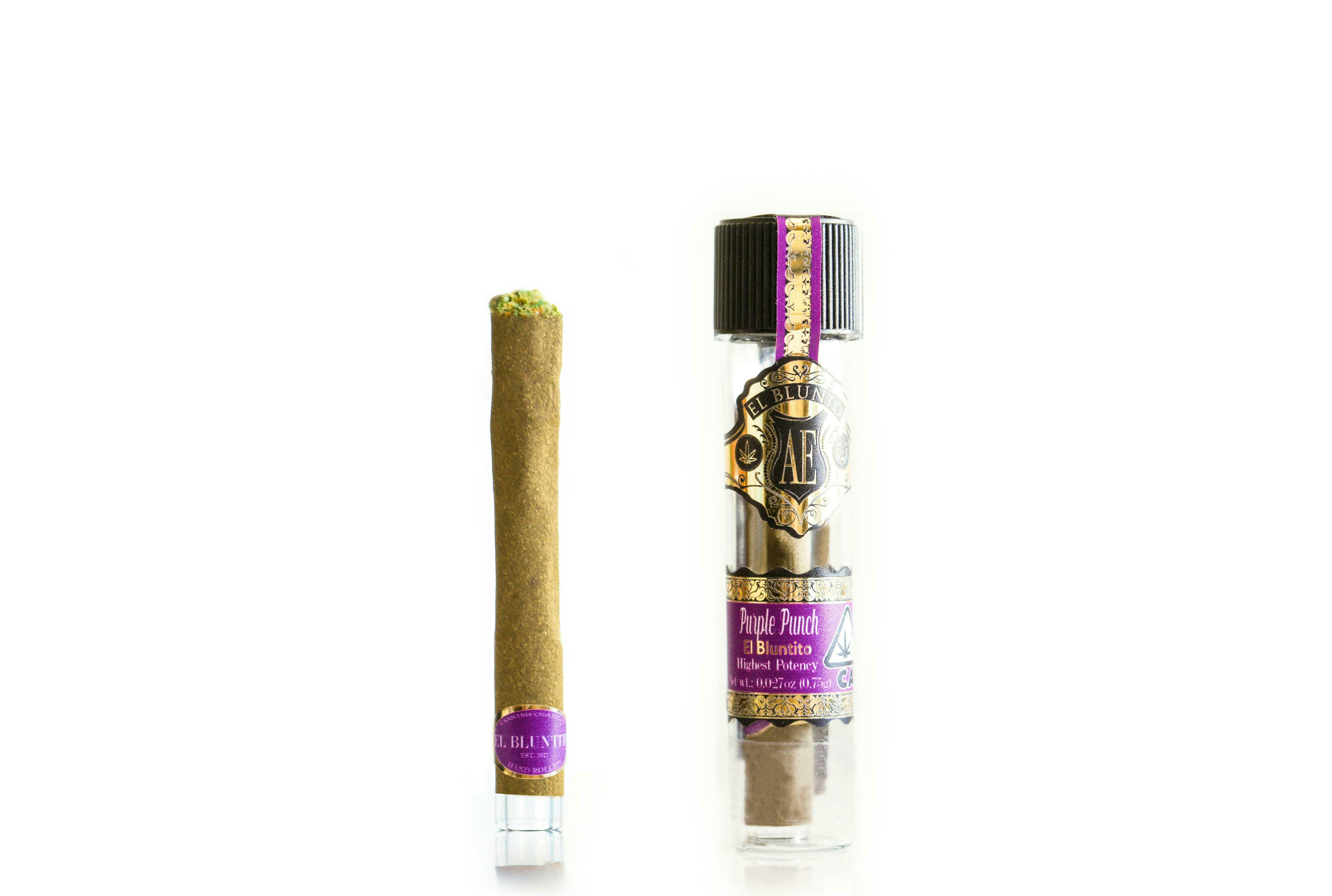 El Blunto by Albert Einstone's - El Bluntito - Purple Punch - .75G Cigarillo [Mini Blunt] - 1