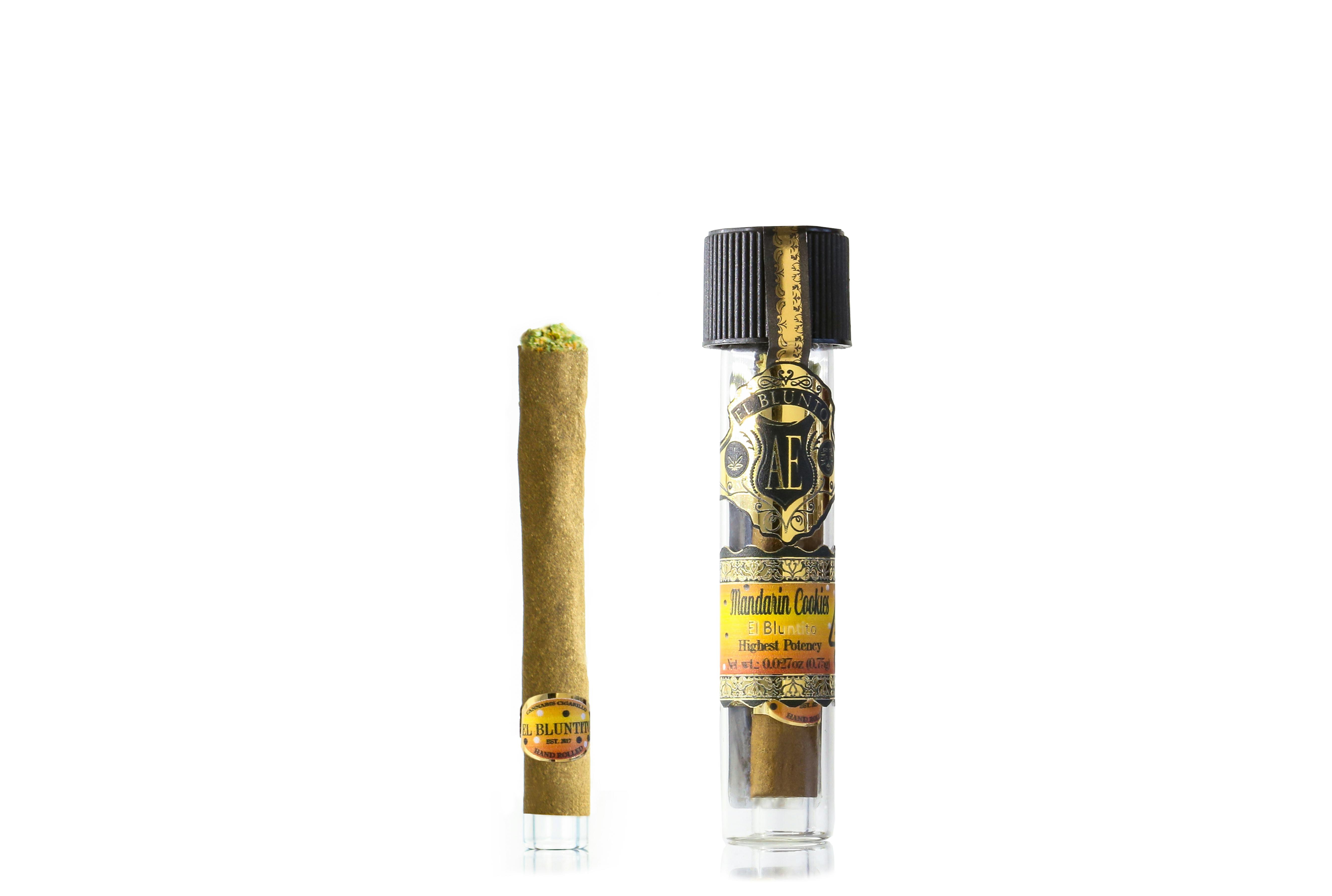 El Blunto by Albert Einstone's - El Bluntito - Mandarin Cookies - .75G Cigarillo [Mini Blunt] - 1