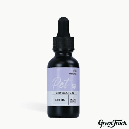 Green Truck - Tincture: CBD - Pet - 1