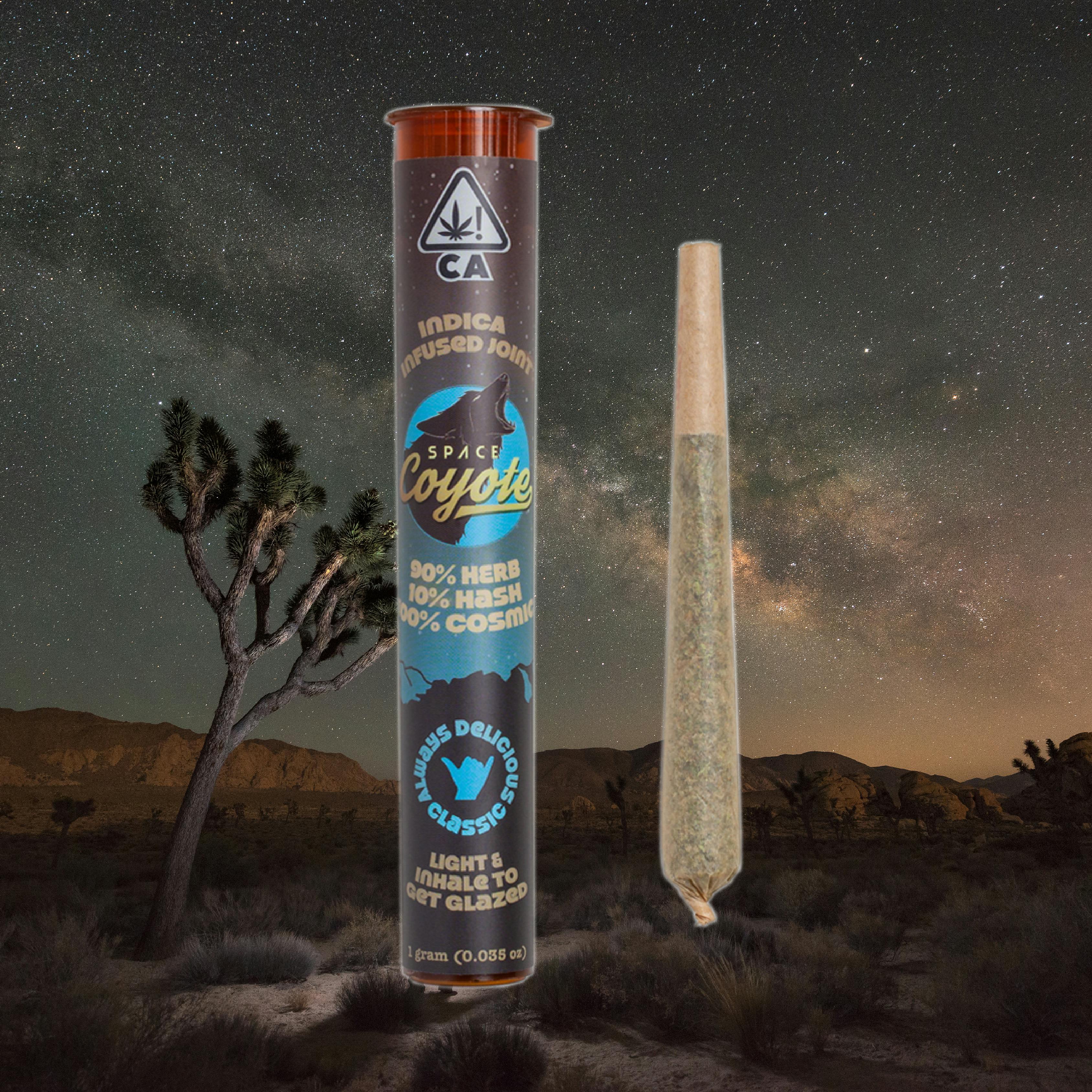 Space Coyote - Space Coyote Indica Hash Joint - 1