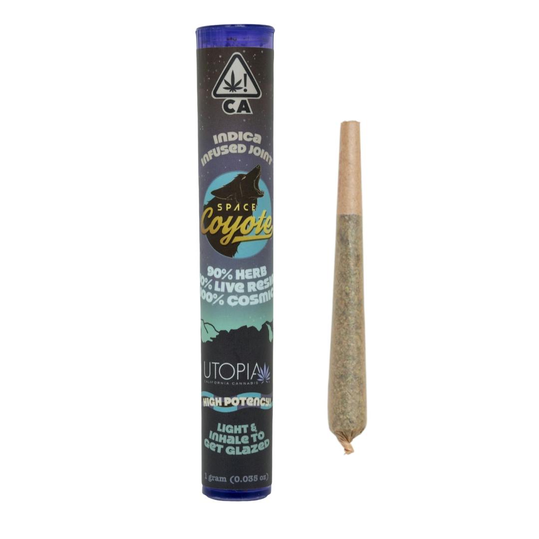 Space Coyote - Space Coyote Indica Live Resin Joint - 1
