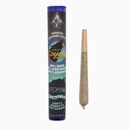Space Coyote - Space Coyote Indica Live Resin Joint - 1