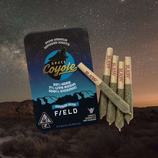 Space Coyote - Space Coyote Indica Live Resin 5-Pack - 1