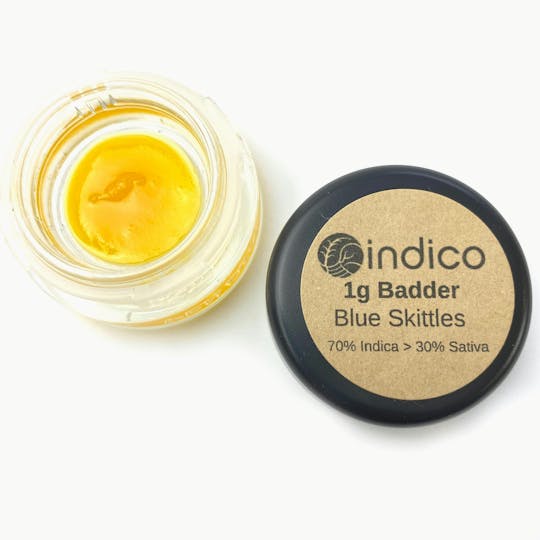 Indico - Blue Skittles Badder - 1g - 1