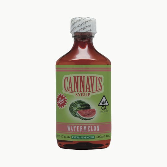 Cannavis - 1,000mg Watermelon THC Syrup Tincture - 1