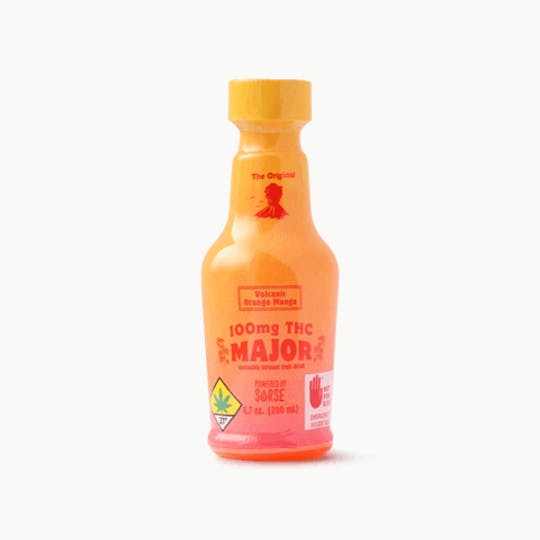 Major - Major - 100mg THC Orange Mango - 1