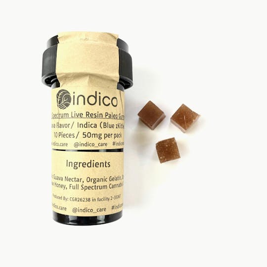 Indico - 5mg Indica Gummies - 50mg/Pack - 1