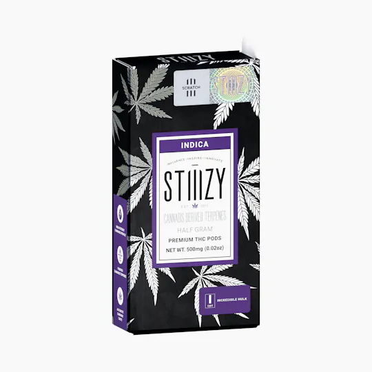 STIIIZY - Vape Cartridge - INCREDIBLE HULK .5G CDT Pod - STIIIZY - 1