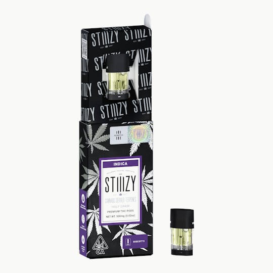 STIIIZY - Vape Cartridge - BISCOTTI .5G CDT Pod - STIIIZY - 1