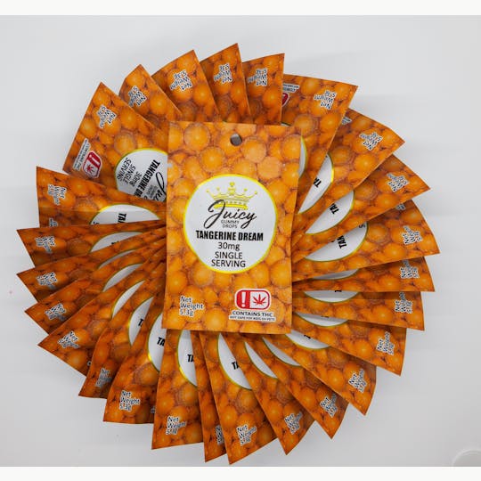 Juicy Gummy Drops - Tangerine Dream (Single) - 30mg - 1